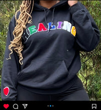 Load image into Gallery viewer, &quot;Healing&quot; Multicolor Patch Hoodie
