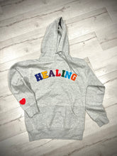Load image into Gallery viewer, &quot;Healing&quot; Multicolor Patch Hoodie
